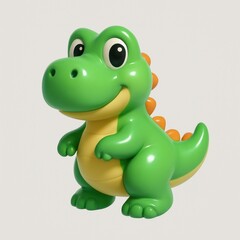 Wall Mural - cute cartoon dinosaur illustration.