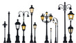 © sonia - wrought iron street lamps