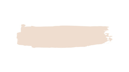 Poster - Beige Brushstroke Illustration: Simple, Vector Element