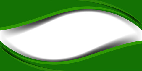 Poster - Abstract green curve background. Can be used covers, banners, wallpapers, flyers, brochures, books, print media, cards, web backgrounds. vector