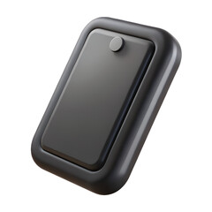 Poster - 3D Black Smartphone Icon