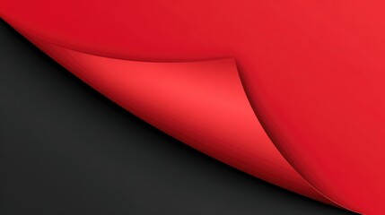 Poster - Split-tone red and black background with diagonal division and space on both sides for design elements