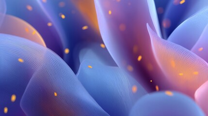 Poster - Vibrant abstract design showcases colorful swirls and glowing particles in a mesmerizing pattern