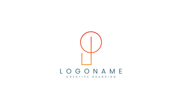 Minimalist P Logo for Branding and Identity.