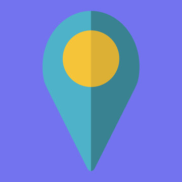 Location Pin Vector Illustration Design
