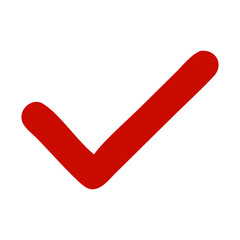 Poster - Red cross and green checkmark icons for choice and success