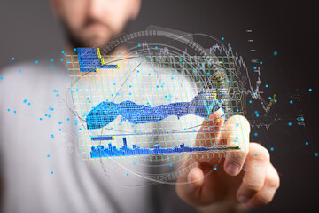 Poster - Visualize key performance indicators and gain insights from data analysis.  Improve your business decisions with interactive charts.