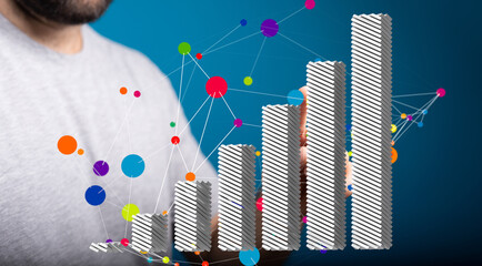 Poster - Boost your business with data-driven insights.  Analyze growth trends and improve strategies.