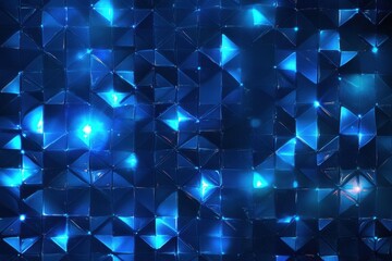 Poster - Blue light flare abstract seamless background creating a vibrant visual experience, Blue light flare Abstract seamless background