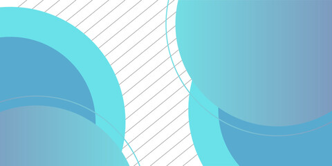 Poster - Modern abstract background,blue and green gradations,shape geomtric,line, memphis, eps 10