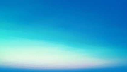 Wall Mural - gradient blue sky background