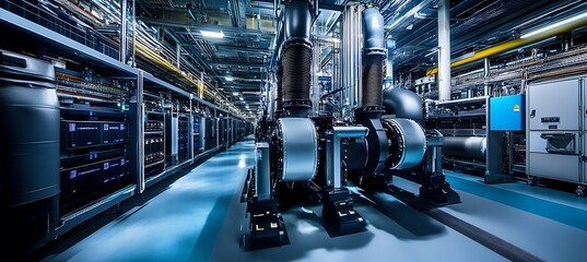 Poster - A futuristic data center powered by self-regulating AI energy efficiency systems