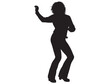 © Rabia - DISCO DANCER SILHOUETTE