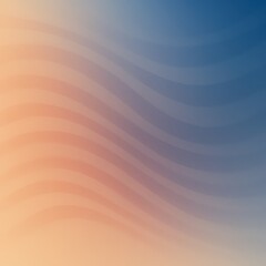 Poster - An artistic gradient with dynamic wave patterns creates a visually appealing design. Evoking a sense of fluidity and calm, the artwork is versatile for various applications.