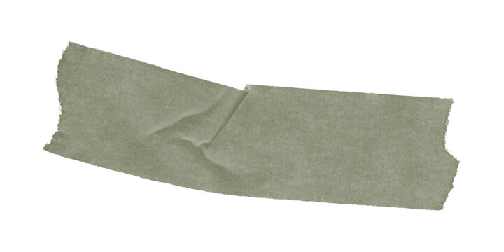 A solid olive green rectangular shape on a black background with pixelated edges visible