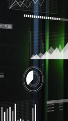 Poster - Animation of data processing over computer servers