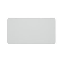 Poster - Light Gray Rectangle on Transparent Background