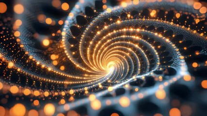 Poster - Intricate spiral shaped object displaying unique patterns and textures in a captivating design aesthetic