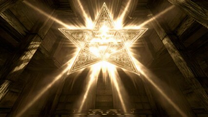 Poster - A star in a room surrounded by soft lighting and minimalist decor creating an inviting atmosphere