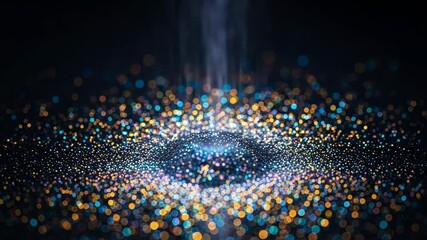 Abstract bokeh background glitter lights texture sparkling pattern glowing effect design art wallpaper