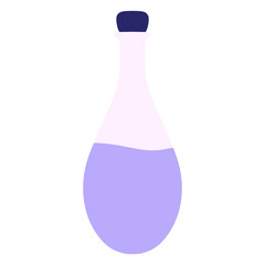 Fototapete - halloween potion in bright neon color