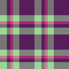Poster - Vibrant pastel green and purple plaid pattern.  Ideal for textile design, fashion, or website backgrounds.