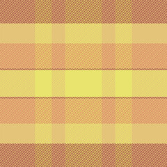 Poster - Warm, patterned textile featuring a plaid design with textured stripes in earth tones. Ideal for backgrounds, fabrics, or abstract design projects.