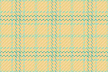 Poster - Pastel yellow and teal plaid pattern.  Perfect for textile design, website backgrounds, or crafting projects. This seamless texture offers a fresh, modern take on a classic style.