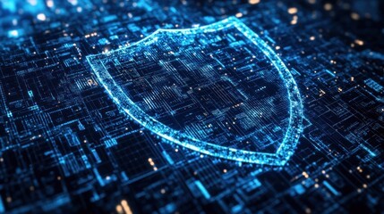Poster - Digital shield on circuit board (1)