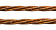 © Rubi - Isolated PNG Rusted Metal Cable Rope With Transparency Background