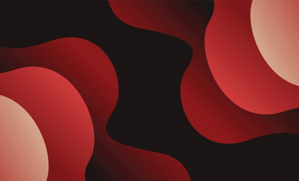 Colorful abstract wavy shape gradient design vector  Minimalist posters, cover, wall arts with colorful geometric shapes and liquid color. Modern wallpaper design for presentation and sale background.
