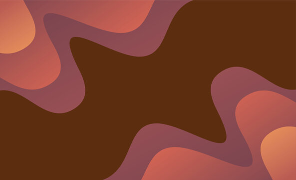 Colorful abstract wavy shape gradient design vector  Minimalist posters, cover, wall arts with colorful geometric shapes and liquid color. Modern wallpaper design for presentation and sale background.