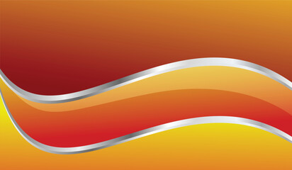 Fototapete - Colorful abstract wavy shape gradient design vector  Minimalist posters, cover, wall arts with colorful geometric shapes and liquid color. Modern wallpaper design for presentation and sale background.