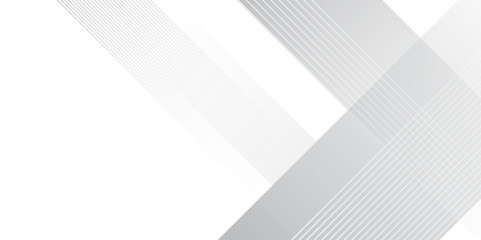 Poster - Abstract white and grey gradient overlay texture shiny line background. Modern elegant stylish background with creative design and shiny lines Light gray striped abstract subtle vector background.
