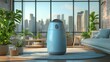 © nur - Modern air purifier in city apartment