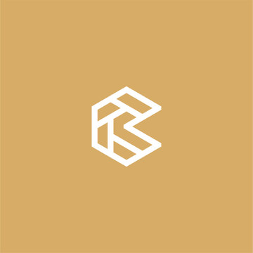 vector logo of initial C