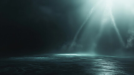 Wall Mural - Minimalistic dark digital background with a sleek, futuristic aesthetic. 
