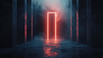 Sticker - minimalistic dark digital background with a sleek, futuristic aesthetic.