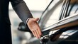 © Jittapon - Car salesman providing advice and consultation to a customer at an automobile dealership showroom with contemporary lighting creating a cinematic atmosphere for the vehicle purchase negotiation
