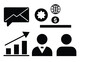 © ErrorX 4 - Modern flat design icons arranged in a 2x3 grid for top row presentation