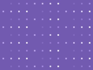 Poster - Digitally generated image of white geometric pattern against purple background with copy space