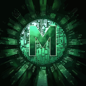 M letter Modern logo for a company