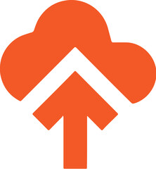 Poster - Upload Icon simple icon. Vector ICON all icon Viktor.
