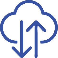 Poster - Upload Icon simple icon. Vector ICON all icon Viktor.
