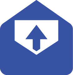 Poster - Upload Icon simple icon. Vector ICON all icon Viktor.
