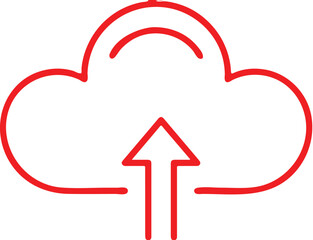 Poster - Upload Icon simple icon. Vector ICON all icon Viktor.
