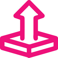 Poster - Upload Icon simple icon. Vector ICON all icon Viktor.
