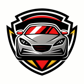 Car Logo Abstract Lines Vector. Vector illustration