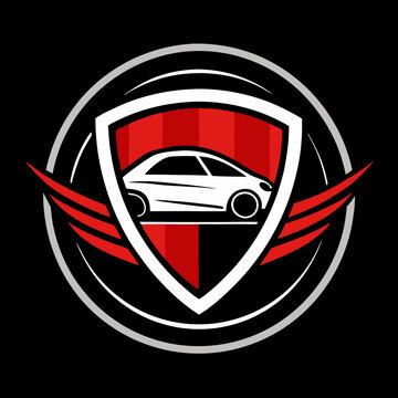 Car Logo Abstract Lines Vector. Vector illustration