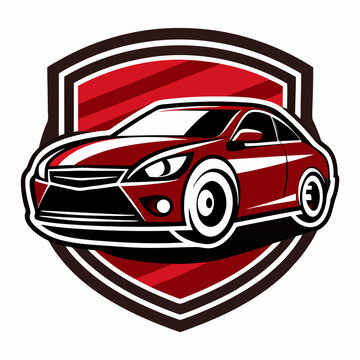 Car Logo Abstract Lines Vector. Vector illustration